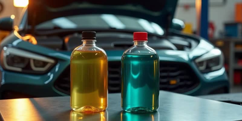 Refrigerante 50/50 vs. Concentrado: ¿Cuál es mejor para tu radiador?