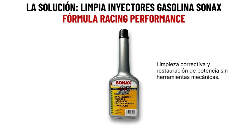 limpia intectores gasolina sonax