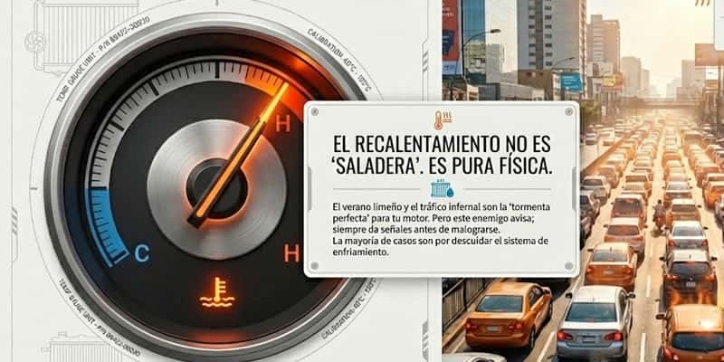 Recalentamiento Motor Verano