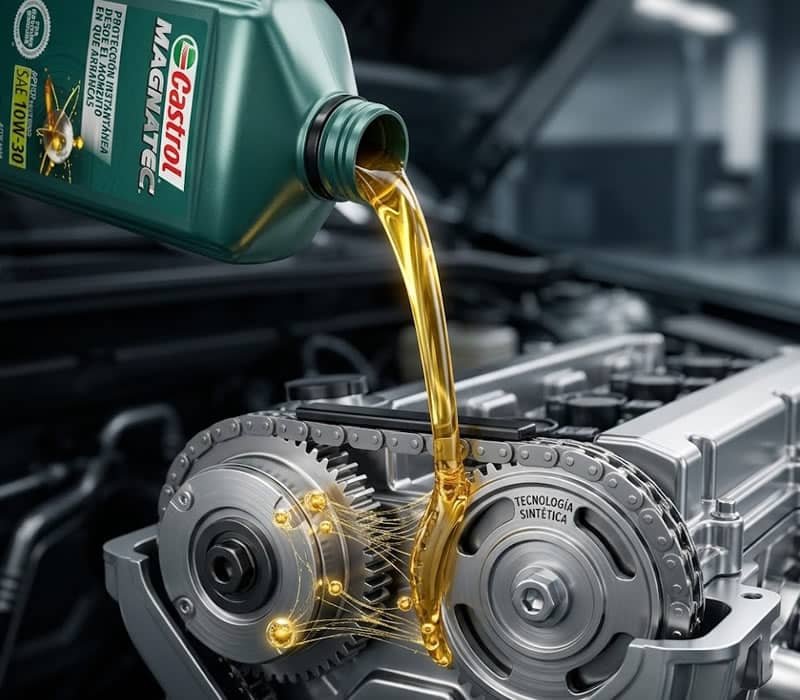 aceite magnatec castrol 10w30 para motores