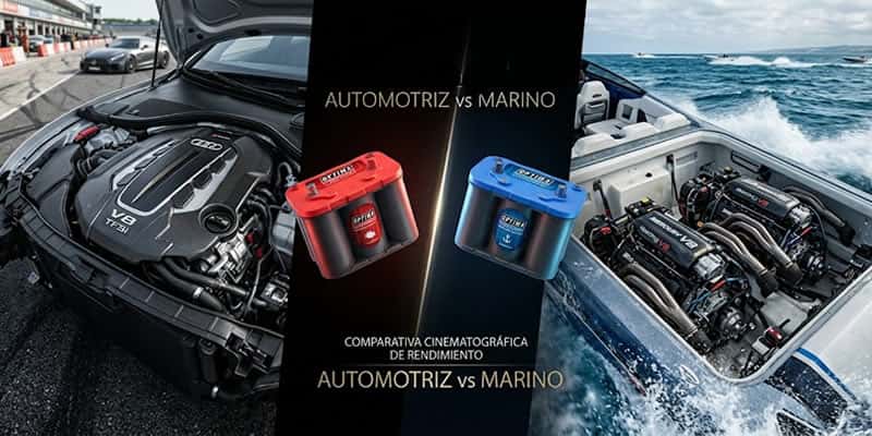 bateria automotriz vs bateria nautica