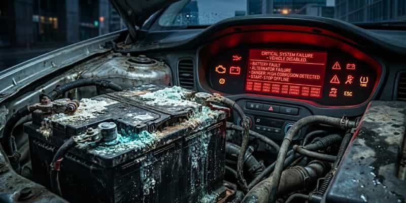 errores al comprar una bateria para un auto start stop