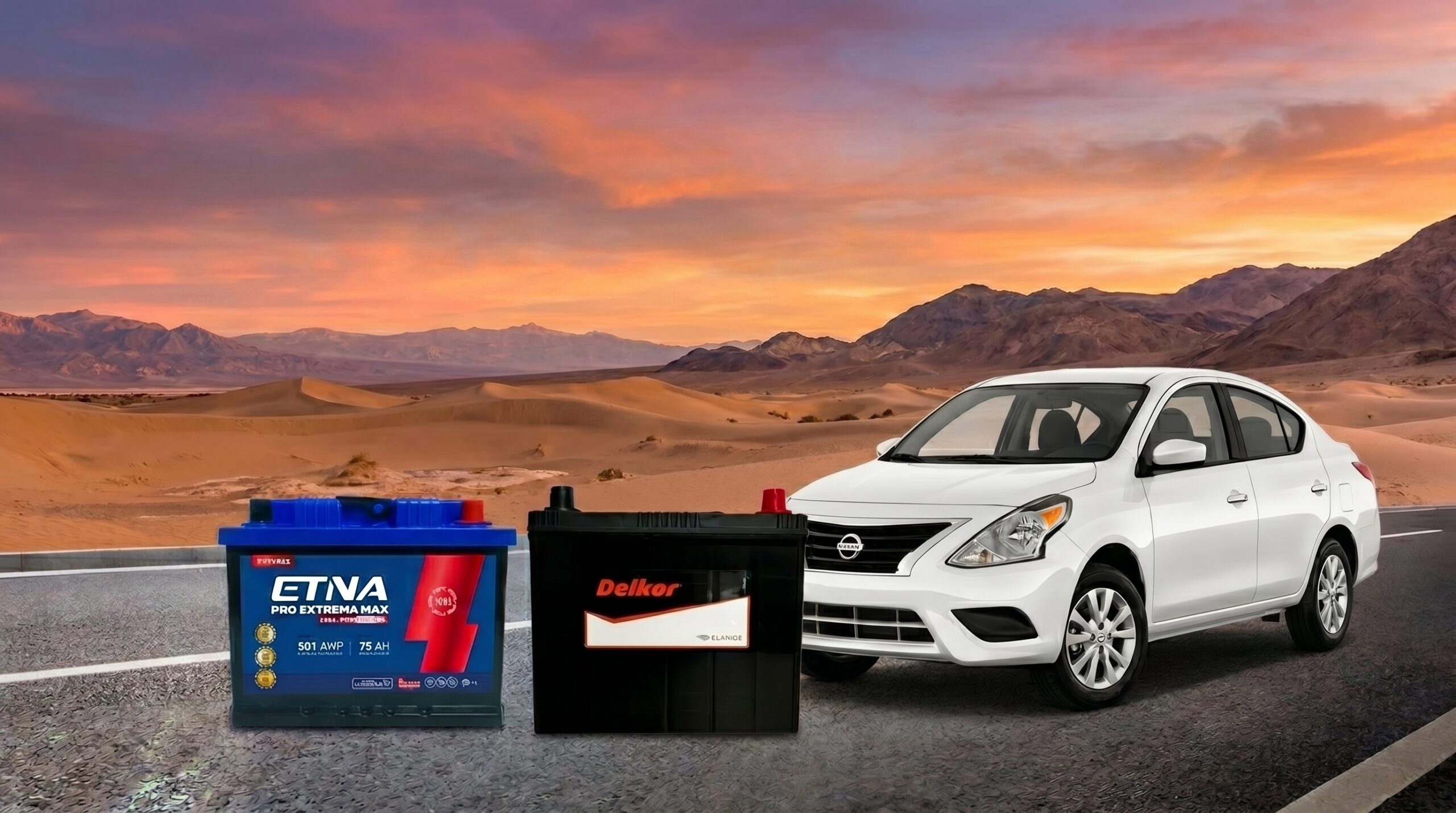 tipos de batería para un nissan versa