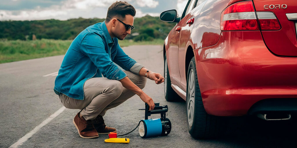 compresor de aire portatil para auto