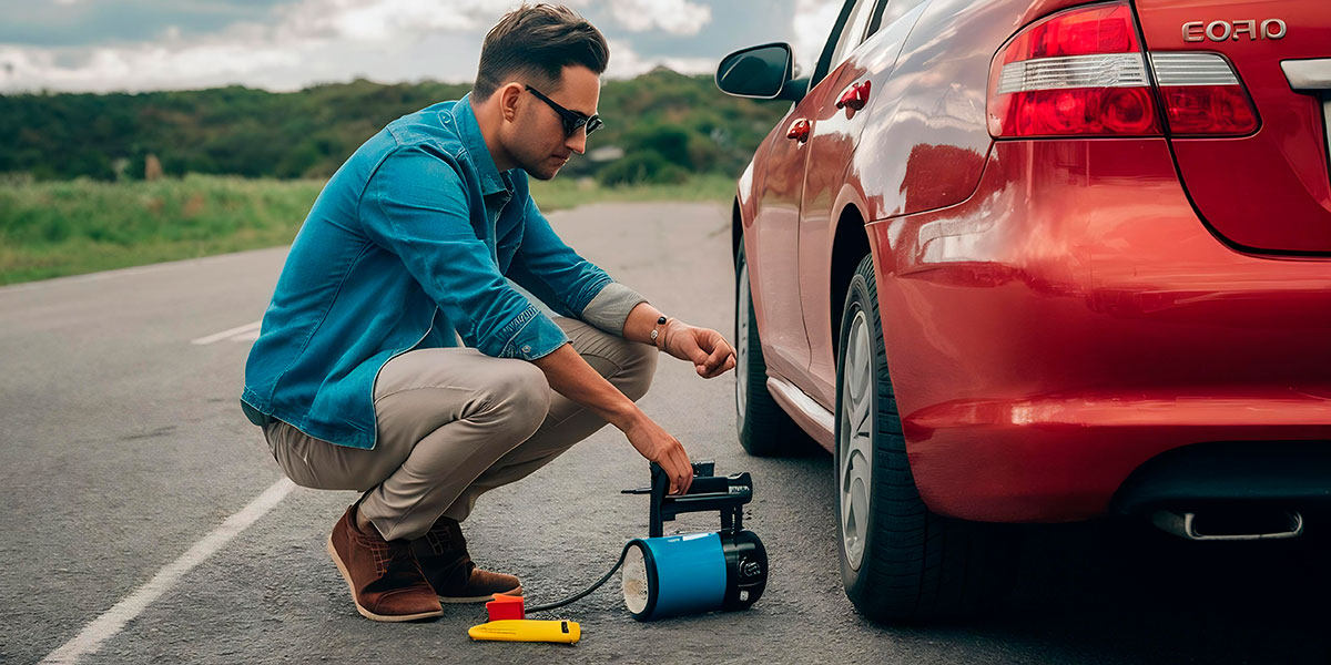 compresor de aire portatil para auto